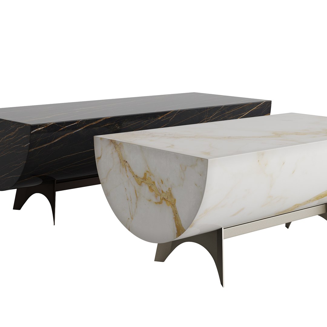 Cattelan Italia Caesar Coffe Table Model - TurboSquid 2642065