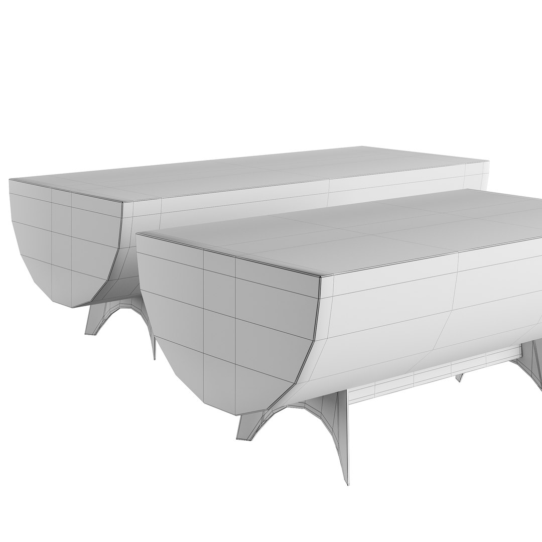 Cattelan Italia Caesar Coffe Table Model - TurboSquid 2642065