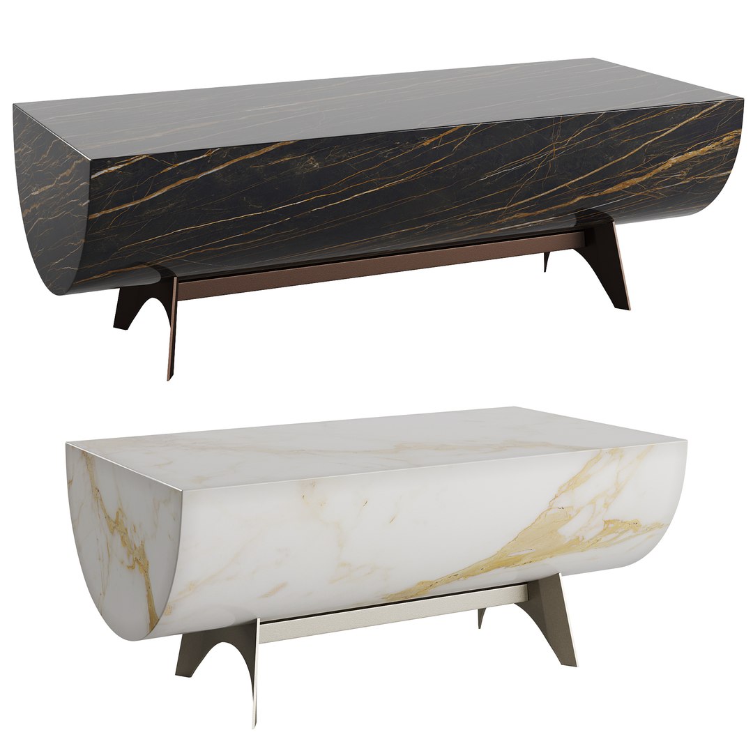 Cattelan Italia Caesar Coffe Table Model - TurboSquid 2642065
