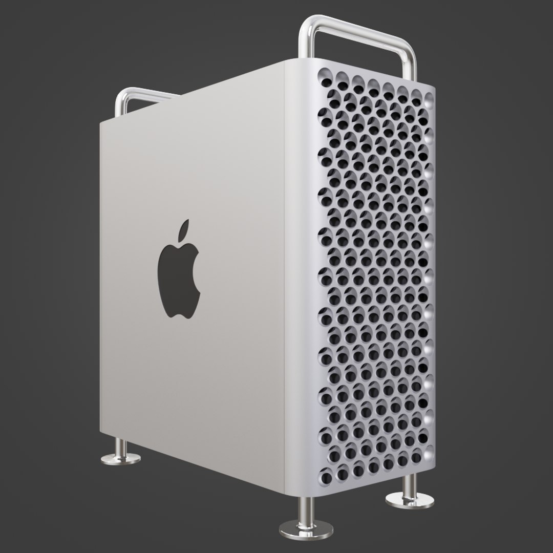 Mac Pro 2019 3D Model - TurboSquid 1415954