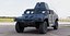 Military Vehicle Humvee Gunner Turret HMMWV Concept Black Color