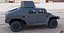 Military Vehicle Humvee Gunner Turret HMMWV Concept Black Color
