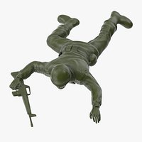 Plastic Toy Soldier 03 - Crawling