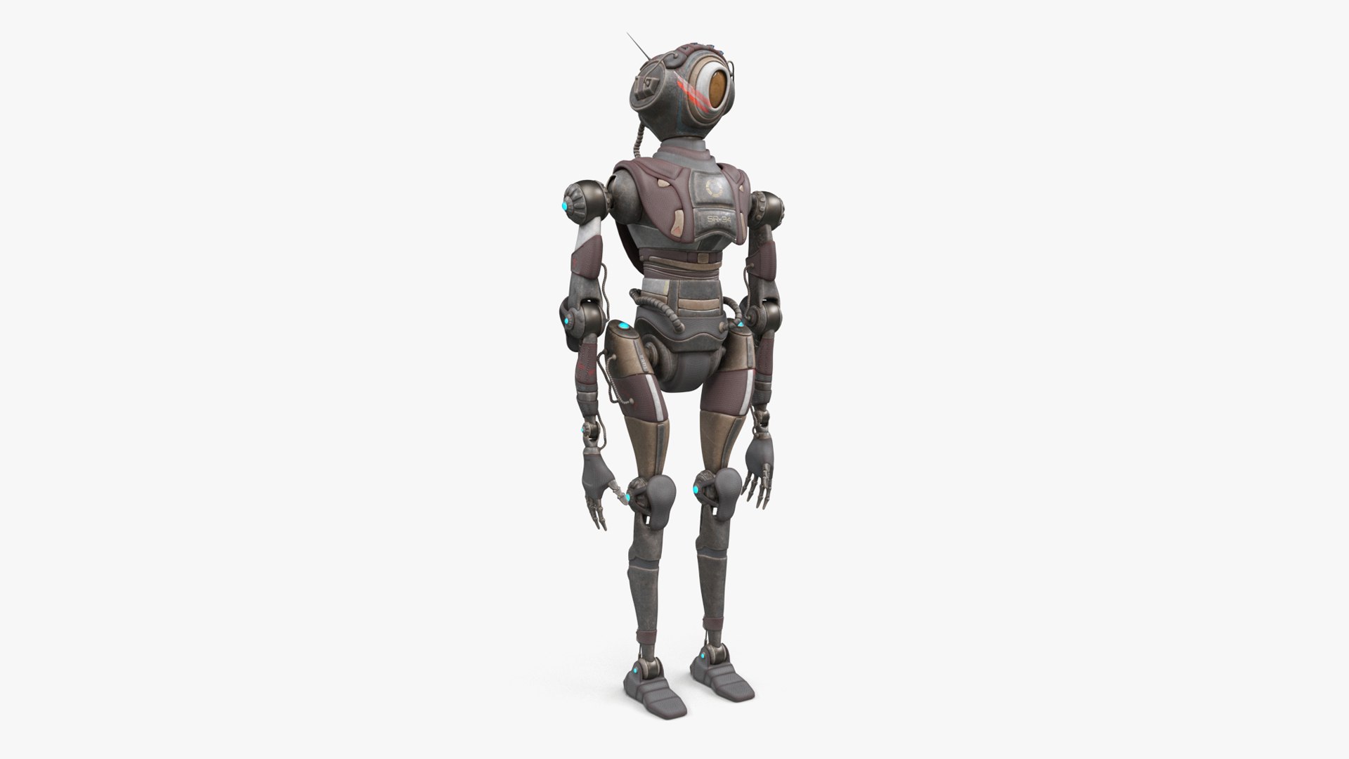 Robot 3D Model - TurboSquid 2080243