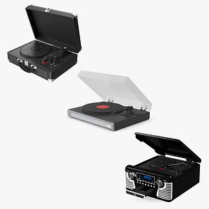 Retro Turntables Collection