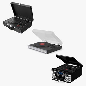 Retro Turntables Collection