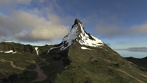 3D Matterhorn peak