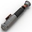 Luke Skywalker Lightsaber 2 Set 3D Models