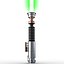 Luke Skywalker Lightsaber 2 Set 3D Models