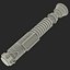 Luke Skywalker Lightsaber 2 Set 3D Models