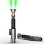 Luke Skywalker Lightsaber 2 Set 3D Models