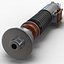 Luke Skywalker Lightsaber 2 Set 3D Models