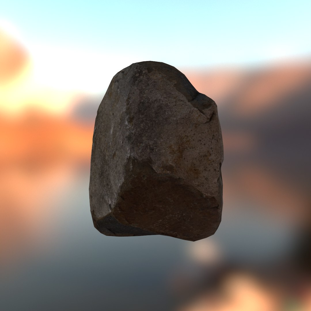 Rock Unity3d 3ds