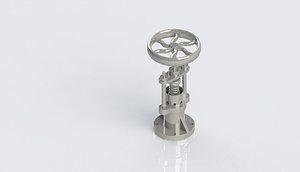 pressure valve 3d 3ds