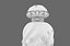 Decorative Perfume Bottle and Cap with Ornamental Leaf Details