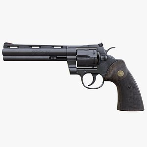 Colt Python 357 6 Inch Polished