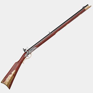 3D model Flintlock Long Rifle