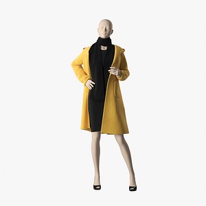 Woman Mannequin in Coat 4