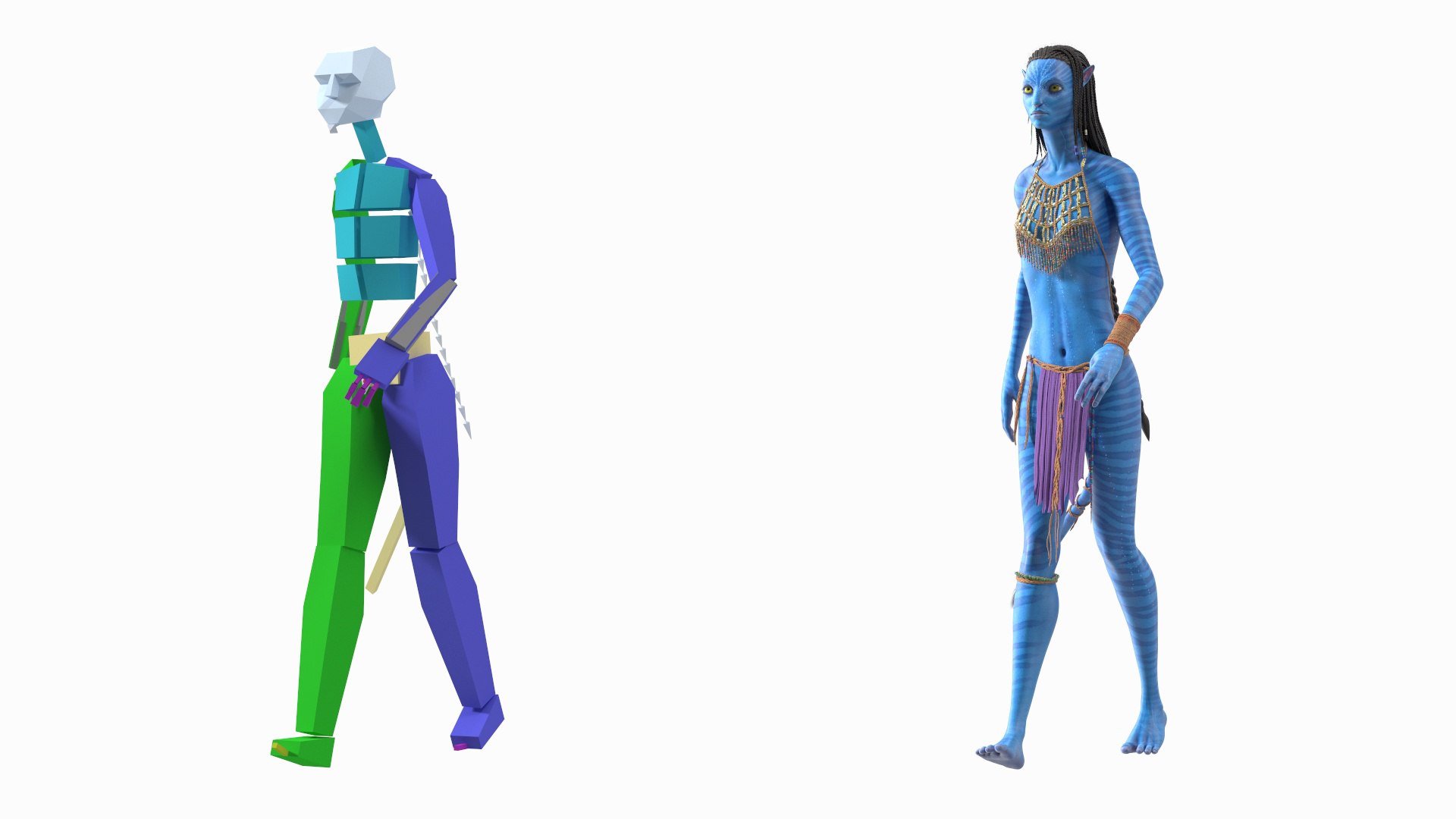 Neytiri Avatar Rigged 3D Model - TurboSquid 2137664