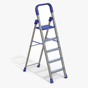 3D Foldable Step Ladder