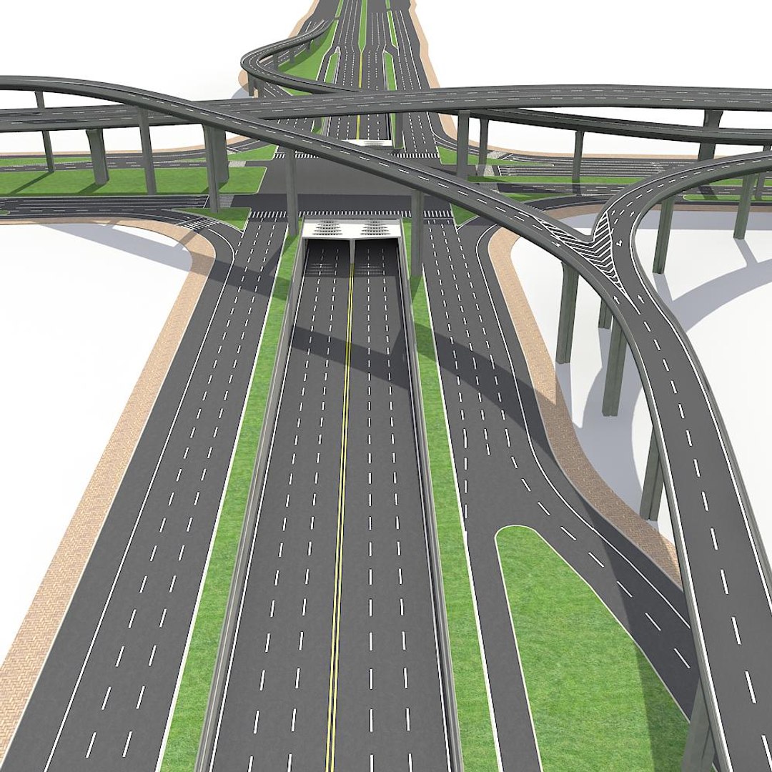3d Highway Road Way