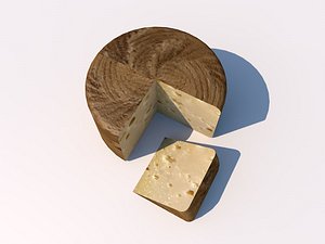 manchego queso 3d model