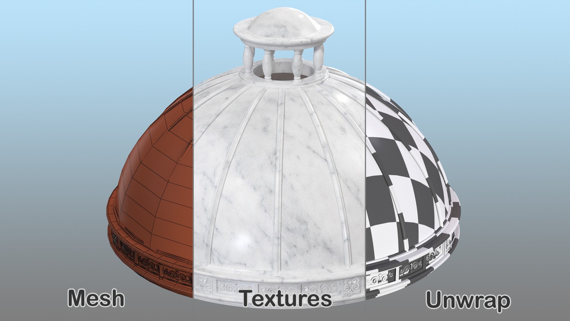 3D antique marble dome model https://p.turbosquid.com/ts-thumb/kR/uqLZTU/1eXSUc1W/antiquemarbledome3dsmodel011/jpg/1598283374/1920x1080/fit_q87/2f60133e740ea3d9390d3d94146d8f8a583d7020/antiquemarbledome3dsmodel011.jpg