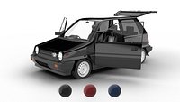Honda City Pro 1982 3d model