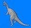 3d lambeosaurus dinosaur