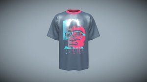 T Shirt-Cool In Low Poly 3D model