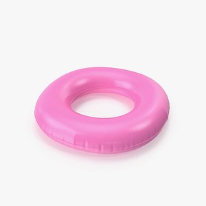 Pink Pool Tube 3D model