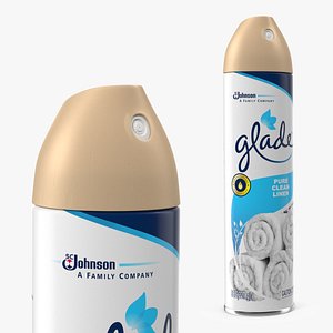 Glade Air Freshener Aerosol Spray Clean Linen
