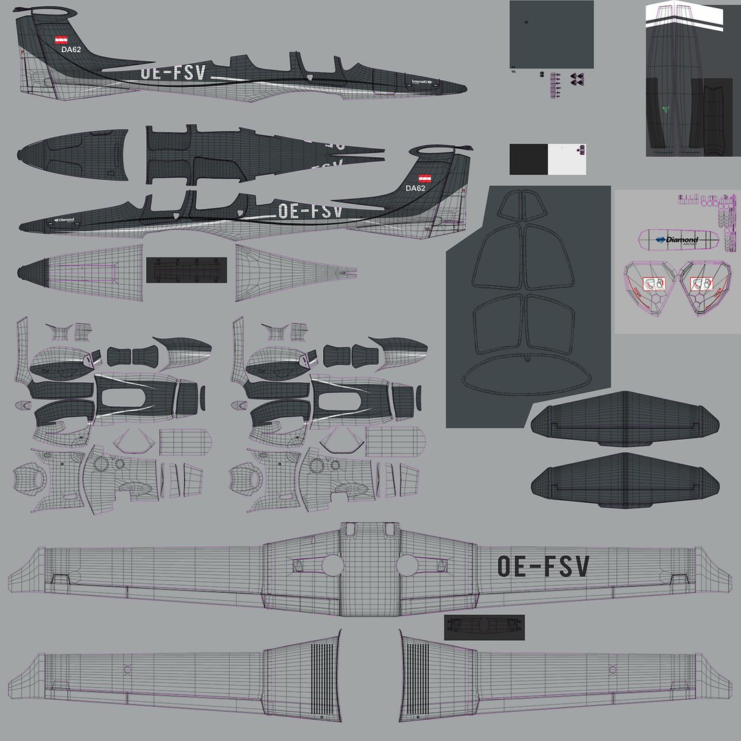 3D Model Diamond Da62 Da - TurboSquid 1269509