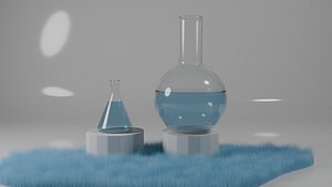3D Lab chemistry model