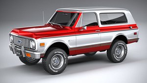 Chevrolet K5 Cheyenne Ranger 1972 3D model