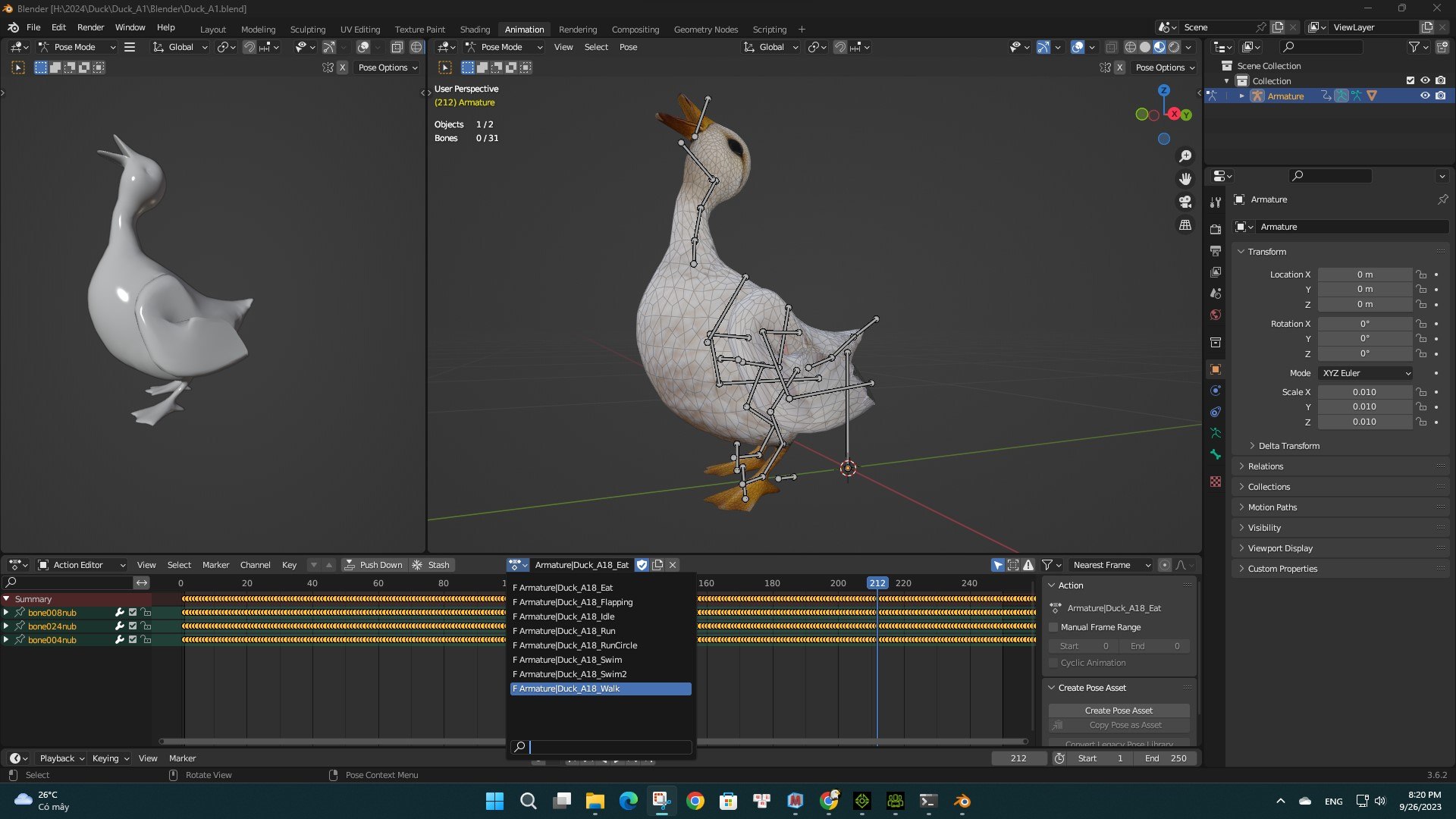 Duck-A1 3D Model - TurboSquid 2428937