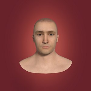 man head 3D model