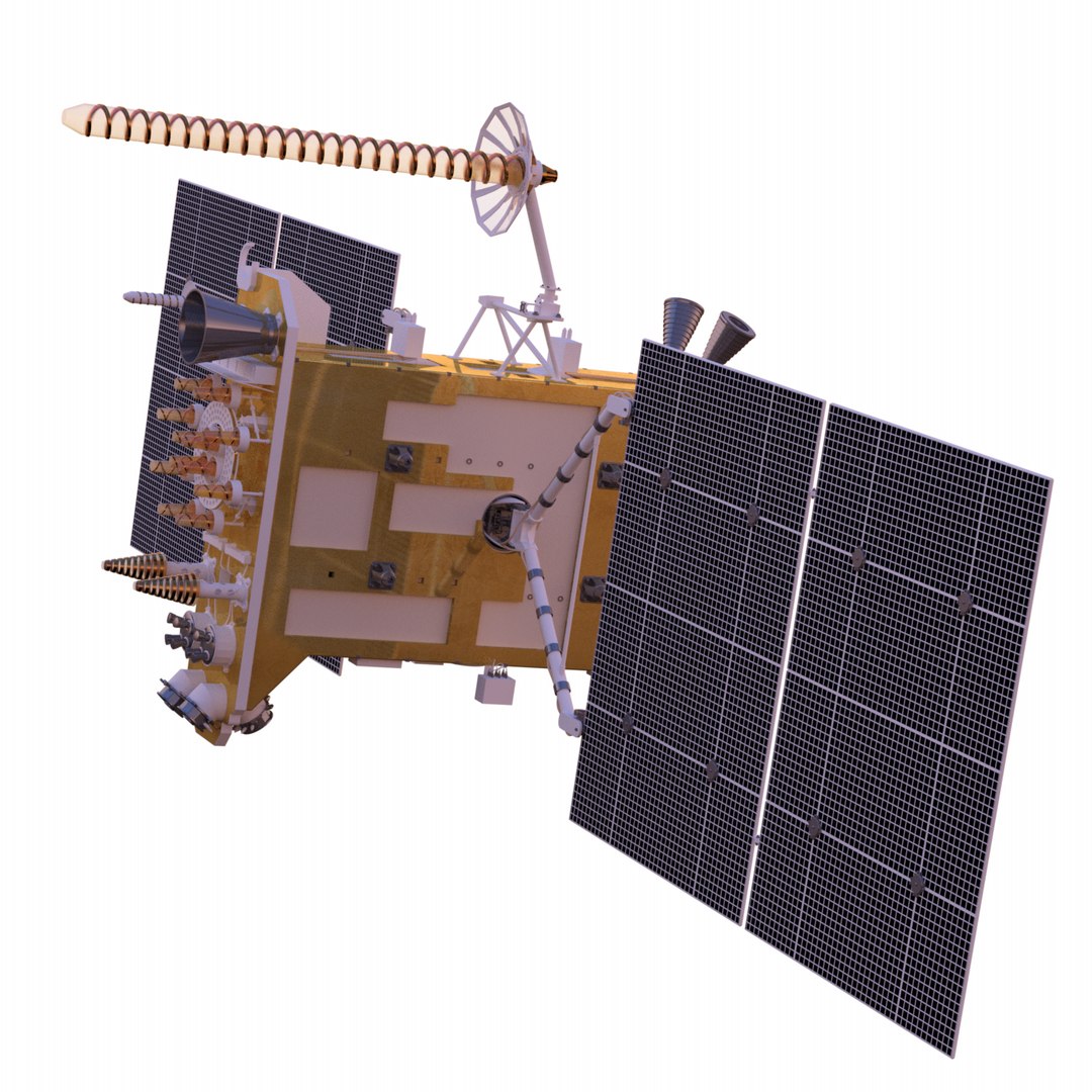 3d Satellite Glonass-k Model