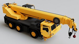 Truck Mounted Mobile Crane Heavy Machinery Construction Vehicle model