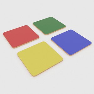 3D model coasters