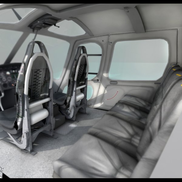 eurocopter 350 3d model