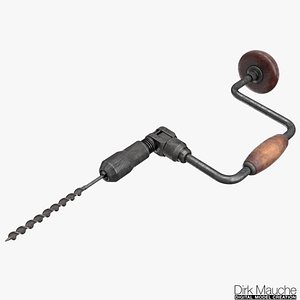 3D vintage drill