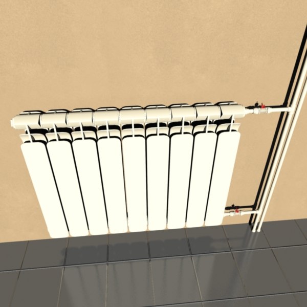 3d model radiators