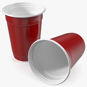 3D Plastic Party Cup