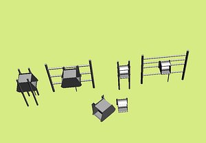 drinker cows 3d max