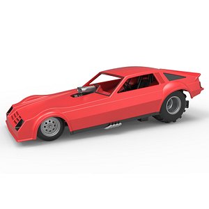 Vintage Pulling Funny car Scale 1 to 25