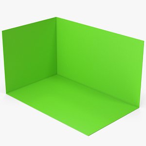 Studio Green Wall Panel 3D model