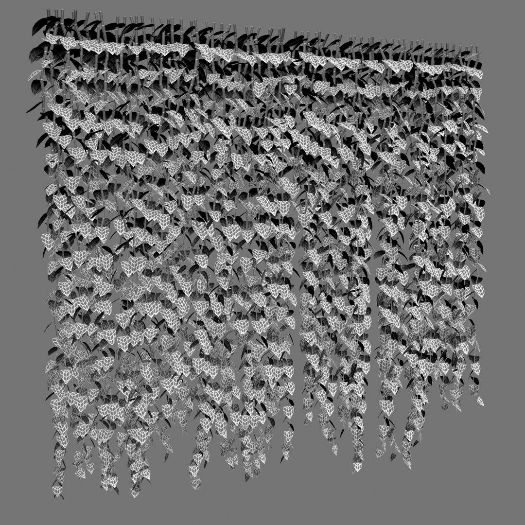 Wall Vines 3D Model TurboSquid 1236023