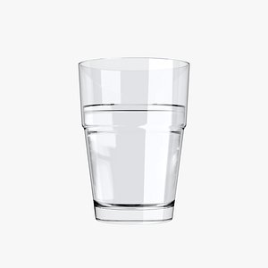 3D Water Glass 4