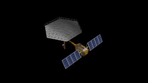 3D model Kondor Spacecraft